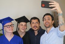 Twinks Graduation Celebration: Sid, Rocky Vallart, Marco Bianchi and Beau Reed (Bareback)