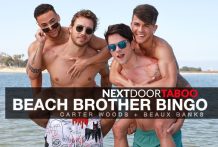 Beach Brother Bingo, Part 1: Carter Woods & Beaux Banks (Bareback)